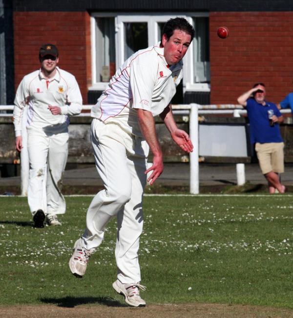 Rob Scourfield clamed three wickets for Carew